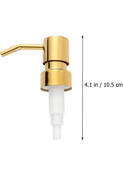 Golden-1pc Paslanmaz Çelik Şişe Pompası Gül Altın Duş Memesi Galvanik Pompa Kafası Şampuan Basın Pompası Temizleyici Püskürtme Memesi (Yurt Dışından)
