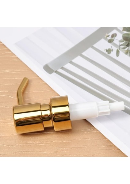 Golden-1pc Paslanmaz Çelik Şişe Pompası Gül Altın Duş Memesi Galvanik Pompa Kafası Şampuan Basın Pompası Temizleyici Püskürtme Memesi (Yurt Dışından) modelleri
