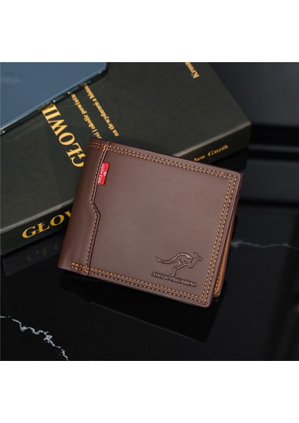 2022 Yeni Moda Retro Cüzdan Kore Erkek Çantası Kısa Moda Cüzdan Bozuk Para Cüzdanı Çoklu Kart Küçük Cüzdan (Yurt Dışından) fırsatları