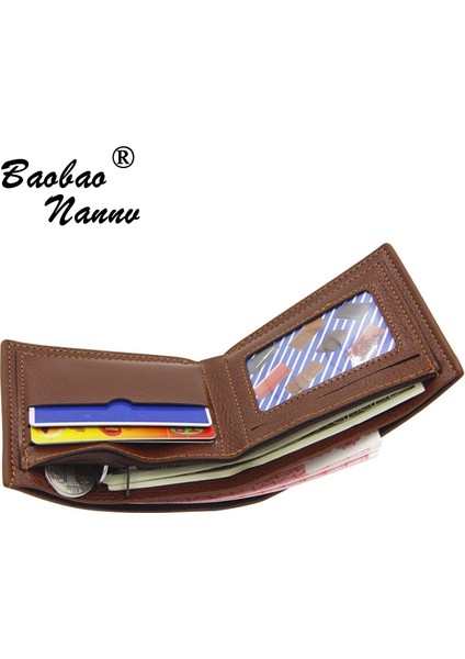 Yumuşak Erkek Cüzdan 2019 Yeni Kısa Stil Para Çantası Debriyaj Para Çanta Kredi Kartı Sahipleri Erkek Vintage Çantalar Küçük Erkek Cüzdan (Yurt Dışından) indirimleri