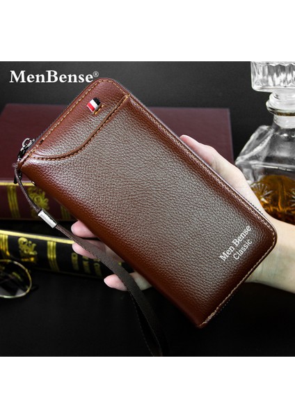 Yeni Ürün Uzun Cüzdan Erkek Fermuarlı Çoklu Kart Büyük Kapasiteli Erkek El Çantası Moda Rahat Uzun Erkek Cüzdanı (Yurt Dışından) fiyatları