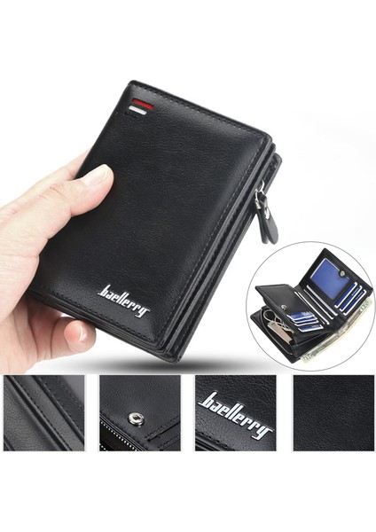 Cüzdan Birçok Kart Yuvası Yer Kazandıran Retro Cüzdan (Yurt Dışından) indirimleri