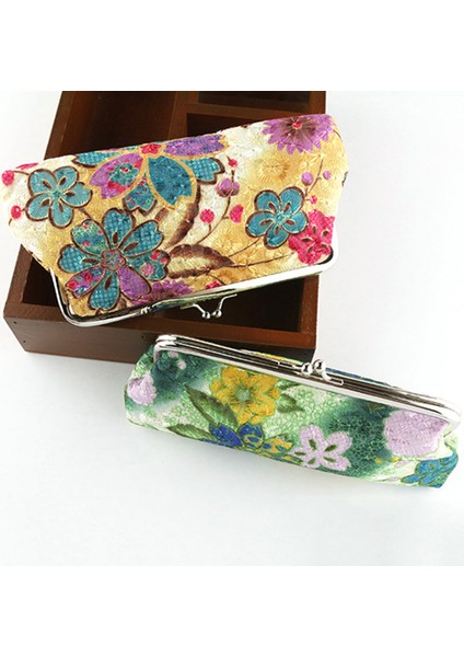 Microgood Retro Kadın Çiçek Nakit Değişim Bozuk Para Cüzdanı Cüzdan Debriyaj Çanta Kart Anahtarlık (Yurt Dışından) indirimleri
