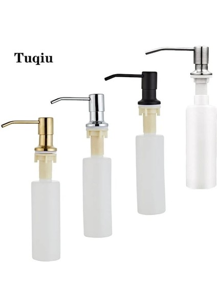 Siyah-Tuqiu Mutfak Lavabo Sabunluk Paslanmaz Çelik Sabunluk Banyo 300 ml Sabunluk Siyah/altın/krom/nikel (Yurt Dışından) fiyatları