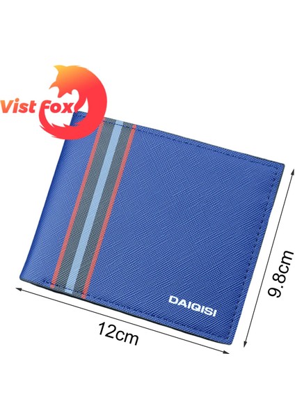 Vist Fox Erkek Cüzdan Çok Yuvalı Aşınmaya Dayanıklı Iki Katlı Erkek Minimalist Cüzdan (Yurt Dışından) fiyatları