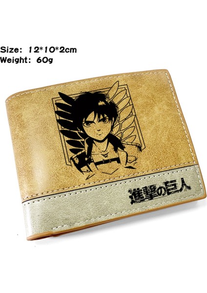 Erkekler ve Kızlar Için Titan Kısa Çantaya Yeni Japon Anime Cüzdan Saldırısı (Yurt Dışından) fiyatları