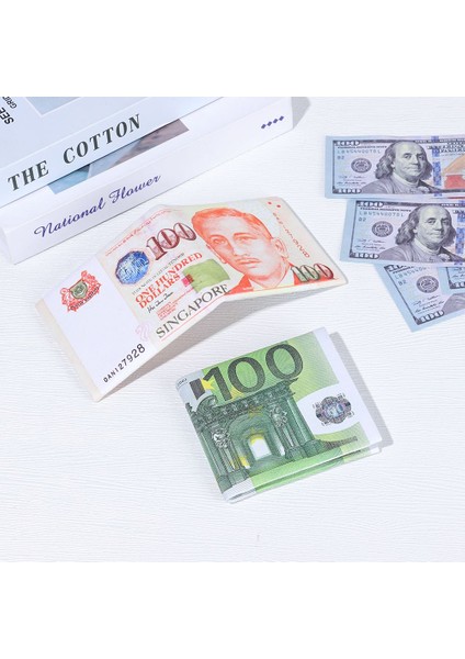 Moda Ince Erkek Cüzdan Katlanır Pound Dolar Baskı Çanta Pu Para Notları Desen Kımlık Kartı Tutucu Kısa Cüzdan Bozuk Para Cüzdanı (Yurt Dışından) modelleri