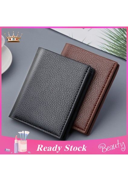 Erkekler Için Cüzdan Ince Kart Tutucu Düz Renk Engelleme Lüks Kart Tutucu Organizatör (Yurt Dışından)