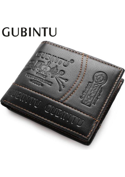 En Iyi 2022 Vintage Iş Erkek Deri Marka Lüks Cüzdan Kısa Ince Erkek Çantalar Para Klip Kredi Kartı Dolar Erkek Cüzdan (Yurt Dışından)