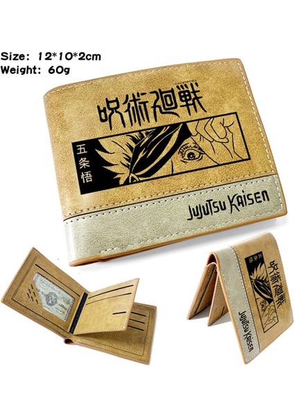 Sıcak Satmak Japon Karikatür Jujutsu Kaisen Cüzdan Kart Tutuculu Genç Cüzdanlar Için Kısa Çanta (Yurt Dışından) fırsatları