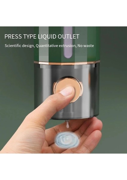 GREEN-450ML Manuel Sabunluk Duvara Monte Şampuan Banyo Jeli El Sabunu Kabı Aile El Sıvı Dağıtıcı Banyo Aksesuarları (Yurt Dışından) modelleri