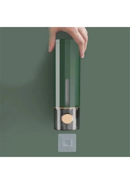 GREEN-450ML Manuel Sabunluk Duvara Monte Şampuan Banyo Jeli El Sabunu Kabı Aile El Sıvı Dağıtıcı Banyo Aksesuarları (Yurt Dışından) indirimleri