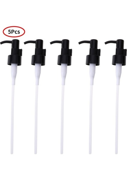 24MM Siyah-5 Banyo Yağ Ovuşturdu Losyon Dispenser Pompası Şampuan Sabun Losyon Şişeleri Için Plastik Sızdırmaz Pompayı Uzun Daldırma Tüpleri Ile Değiştirin (Yurt Dışından)