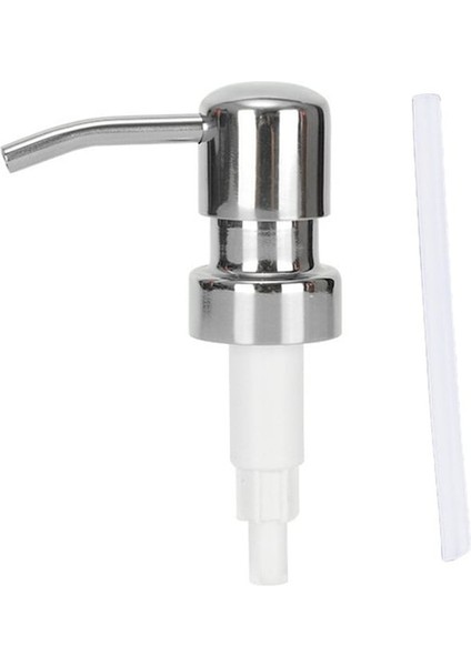 F-1x Banyo Paslanmaz Çelik Sıvı Losyon Dispenseri Kafası Yedek Sabun Şampuan Duş Jeli Pompası Kavanoz Tüp Banyo Donanım (Yurt Dışından)