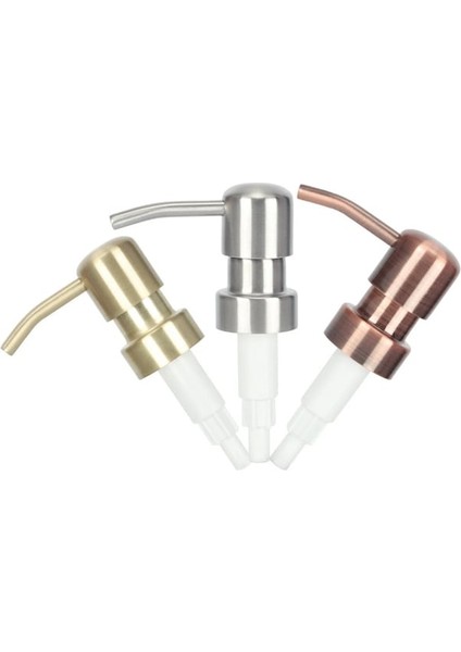 F-1x Banyo Paslanmaz Çelik Sıvı Losyon Dispenseri Kafası Yedek Sabun Şampuan Duş Jeli Pompası Kavanoz Tüp Banyo Donanım (Yurt Dışından) modelleri