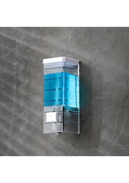 SMOOTH-250ML Manuel Sabunluk Şeffaf Duvara Monte Banyo Temizleyici Şampuan Duş Jeli Konteyner Şişe (Yurt Dışından) fiyatları