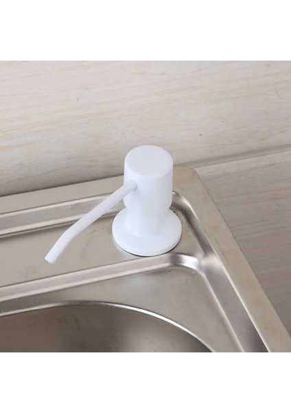 Nikel Fırçasız Mutfak Lavabo Kabı Sıvı Sabunluk Banyo Duş Güverte Üstü Distribuidor Sabunluk (Yurt Dışından) fırsatları