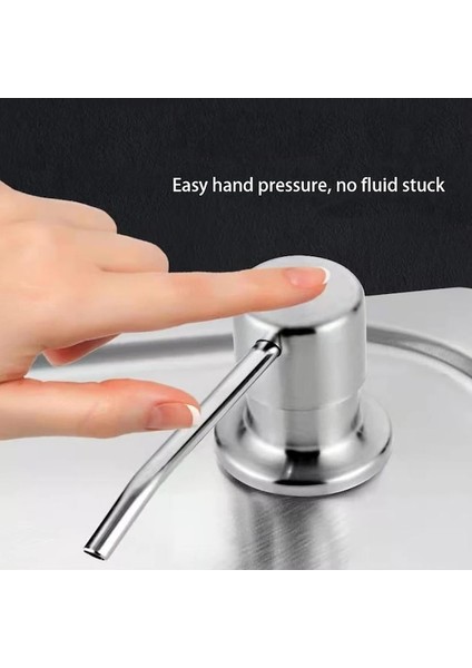 350 ml GÜMÜŞ-300/500 ml Mutfak Sıvı Sabunluk Pompaları Mutfak Banyo Sabunluk Lavabo Sabun Şişesi Mutfak Aracı Şişe Aksesuarları (Yurt Dışından) modelleri