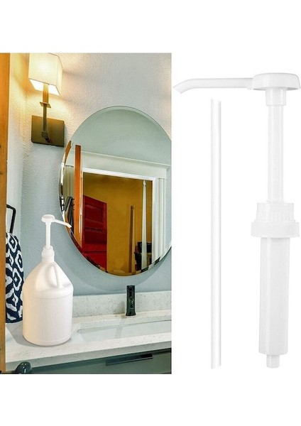 Dispenser Pompası Kaplar Için Pompalama Kapakları Galon Sürahi Çoğu Şurup Losyon Şampuan ve Saç Kremi Şişeleri Gıdaya Uygun 15CC (Yurt Dışından) fiyatları