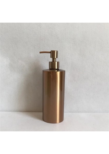 550ML-DWZ 304 Paslanmaz Çelik El Dezenfektanı Şişe Tezgah Sabunluk Gül Altın Sabunluk (Yurt Dışından) modelleri