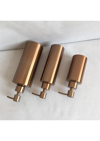 550ML-DWZ 304 Paslanmaz Çelik El Dezenfektanı Şişe Tezgah Sabunluk Gül Altın Sabunluk (Yurt Dışından) fırsatları