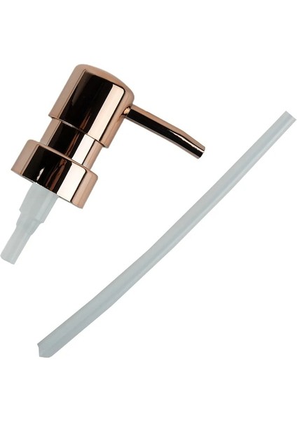 Gül Altın-Paslanmaz Çelik Şişe Pompası Gül Altın Duş Memesi Şampuan Basın Pompası Yurt Ev Banyo Şişe Basın Memesi Satış (Yurt Dışından) fırsatları