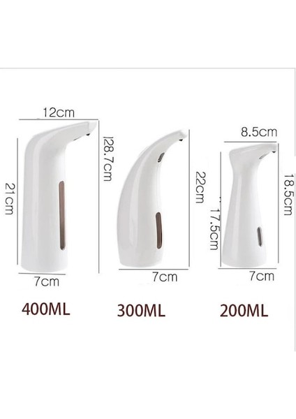 300 ml Siyah Sıvı-Sıvı Veya Köpük Sabunluk Otomatik El Yıkama Yıkama Akıllı Indüksiyon Köpük Makinesi Mutfak Banyo Dağıtıcı Için (Yurt Dışından)