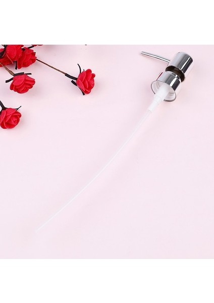 Silver-1pcs Banyo Musluk Lavabo Sabunluk Sıvı Sabun Losyon Dispenser Pompası Depolama Tutucu Şişe Mutfak Şişeyi Değiştirin (Yurt Dışından)