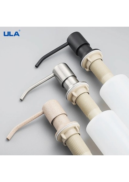 A61219N-ULA 300ML Mutfak Sabunluk Paslanmaz Çelik Lavabo Sabunluk Deterjan Sıvı Sabun Losyon Dispenserleri Sıvı Sabunluk (Yurt Dışından) fiyatları