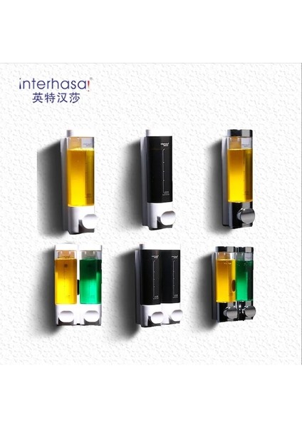 S7-350/700ML Manuel Sabunluk Duvara Monte Manuel Şampuanlık Bulaşık Sıvı Losyon Duş Jeli Şampuan Odası Banyo Için (Yurt Dışından) fiyatları