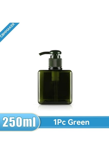 1 Pc Yeşil 250 ml Sabunluk Şişe Köpük Şampuan Şişesi Doldurulabilir Pompa Şişe Şampuan Vücut Yıkama Losyonu Şişesi Köpük Konteyner Banyo Için (Yurt Dışından)