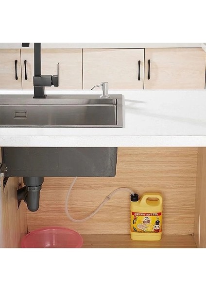 Type4 Siyah Mutfak Lavabo Sıvı Sabunluk Pompası Paslanmaz Çelik Sıvı Sabun Şişesi Lavabo Montaj El Basınçlı Sabunluk Aksesuarları (Yurt Dışından) modelleri