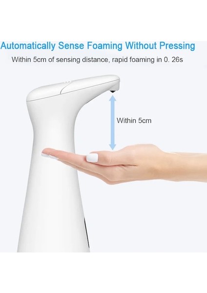 Siyah Köpük-Sıvı Veya Köpük Sabunluk Otomatik El Yıkama Yıkama Mutfak Banyo Dispenseri Için Akıllı Indüksiyon Köpük Makinesi (Yurt Dışından) fiyatları