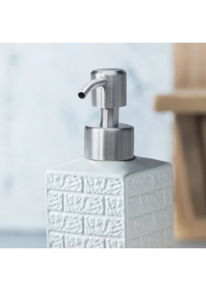 1 Adet Sabun Memesi Dağıtıcı Paslanmaz Çelik El Sıvı Dağıtıcı Banyo Dağıtıcı Şampuan Ev Otomatik Sabunluk (Yurt Dışından)
