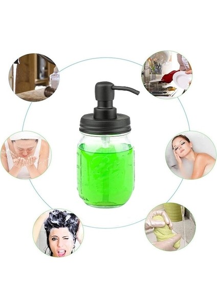 Sabunluk Kapakları Paslanmaz Pompa ve Mason Kavanoz Veya Diğer Dıy Losyon Sabunluklar Için Kapak Değiştirme 3 Paket (Yurt Dışından) fırsatları