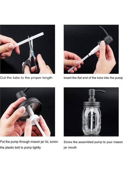 Sabunluk Kapakları Paslanmaz Pompa ve Mason Kavanoz Veya Diğer Dıy Losyon Sabunluklar Için Kapak Değiştirme 3 Paket (Yurt Dışından) indirimleri