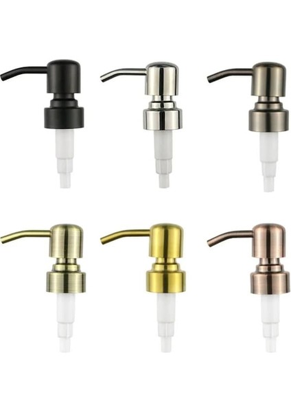 Altın Sabun Pompası Kafası Sıvı Losyon Dispenseri Kafası Banyo Sıvı Sabunluk Tuvalet El Losyon Şampuan Pres Tipi Pompayı Değiştirin (Yurt Dışından) modelleri