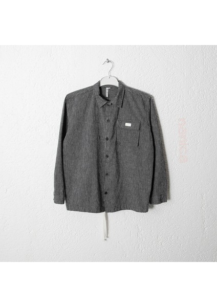 Erkek Çocuk Çizgili Gömlek Ceket