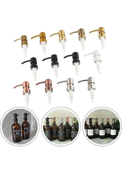 B-Banyo Sıvı Losyon Dispenser Kafası Değiştirmeleri Paslanmaz Çelik Sabun Duş Pompası Kafası Itme Tipleri Losyon Pompası Kafası (Yurt Dışından) fiyatları