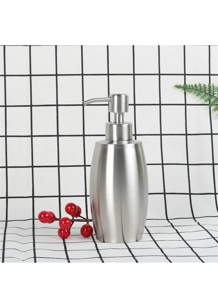 B-350ML 400ML Paslanmaz Çelik Sıvı Sabunluk Şampuan Ev El Losyon Deterjan Temizleyici Şişe Basın Pompası (Yurt Dışından) indirimleri