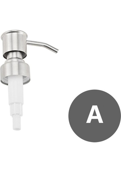 A-304 Paslanmaz Çelik Lavabo Sıvı Sabunluk Dahili Losyon Pompası Ara Boru Mutfak Banyo Duş Sabunluk (Yurt Dışından)
