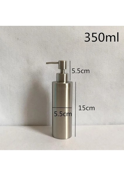 550ML-PASLANMAZ Çelik 250ML 350ML 550ML Sıvı Sabunluk Mutfak Banyo Losyon Pompa Şişesi Çok Fonksiyonlu Lavabo Deterjan Kaynağı (Yurt Dışından) modelleri