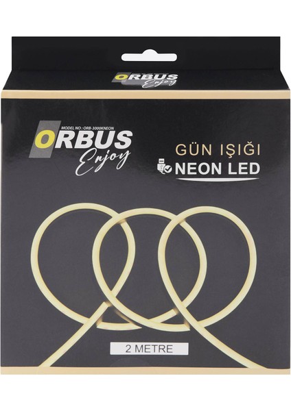 Gün Işığı Neon LED 4 Watt / 300 Lm - 2 M