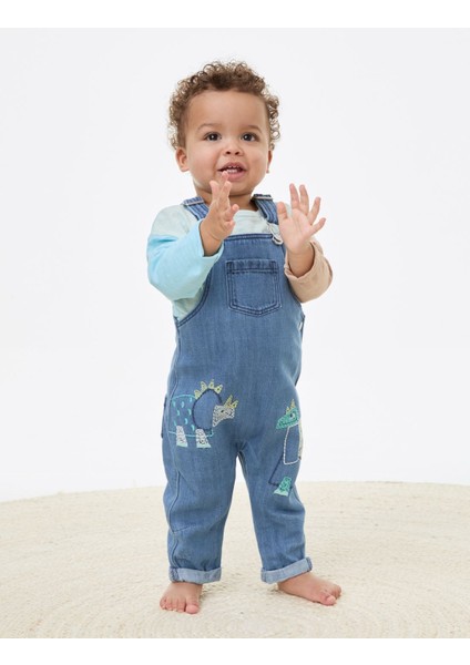 Dinozor Desenli 2'li Takım (0-3 Yaş)