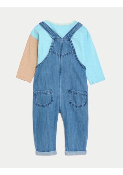 Dinozor Desenli 2'li Takım (0-3 Yaş) fiyatları