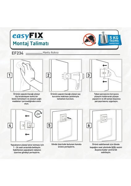 Easy Fix Kare Havluluk