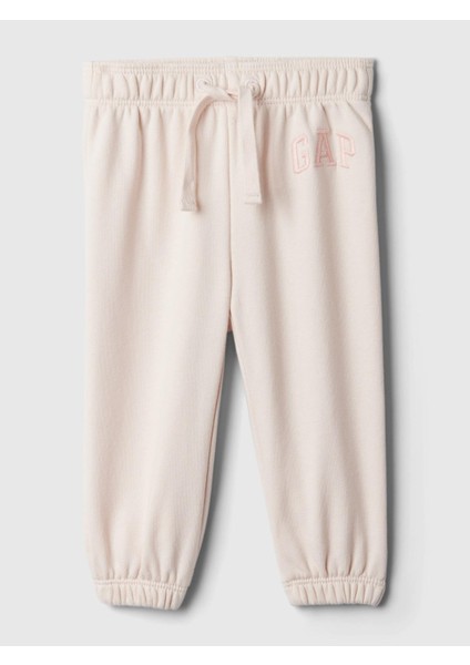 Erkek Bebek Pembe Gap Logo Fransız Havlu Kumaş Jogger Eşofman Altı