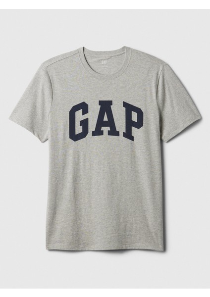 Erkek Gri Gap Logo T-Shirt