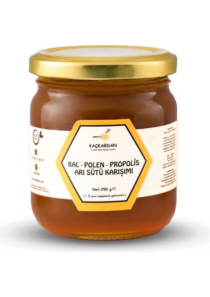 Bal Polen Propolis Arı Sütü Karışımı 250 gr