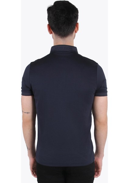 1694 Ayaklı Gömlek Yaka T-Shirt